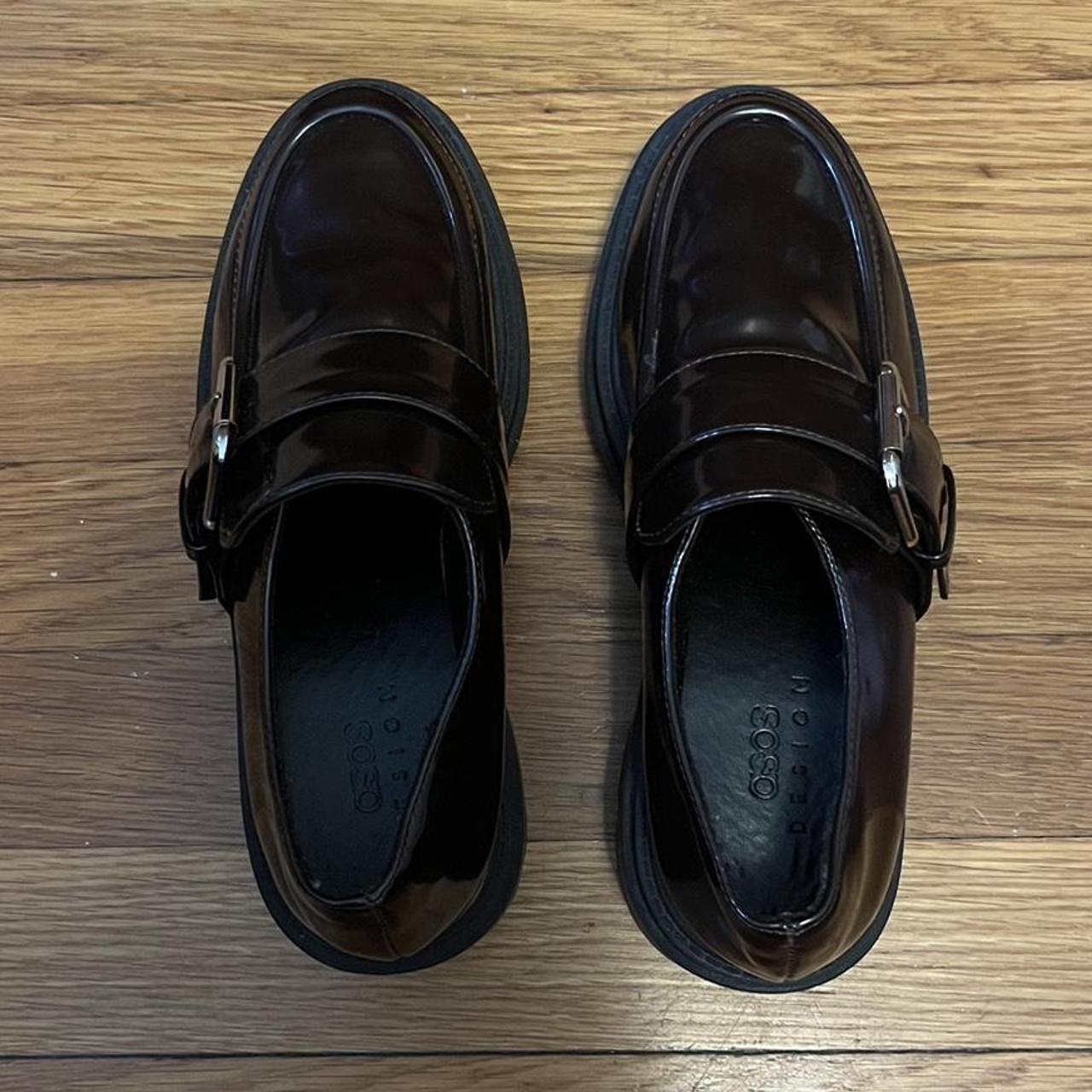 asos platform loafers