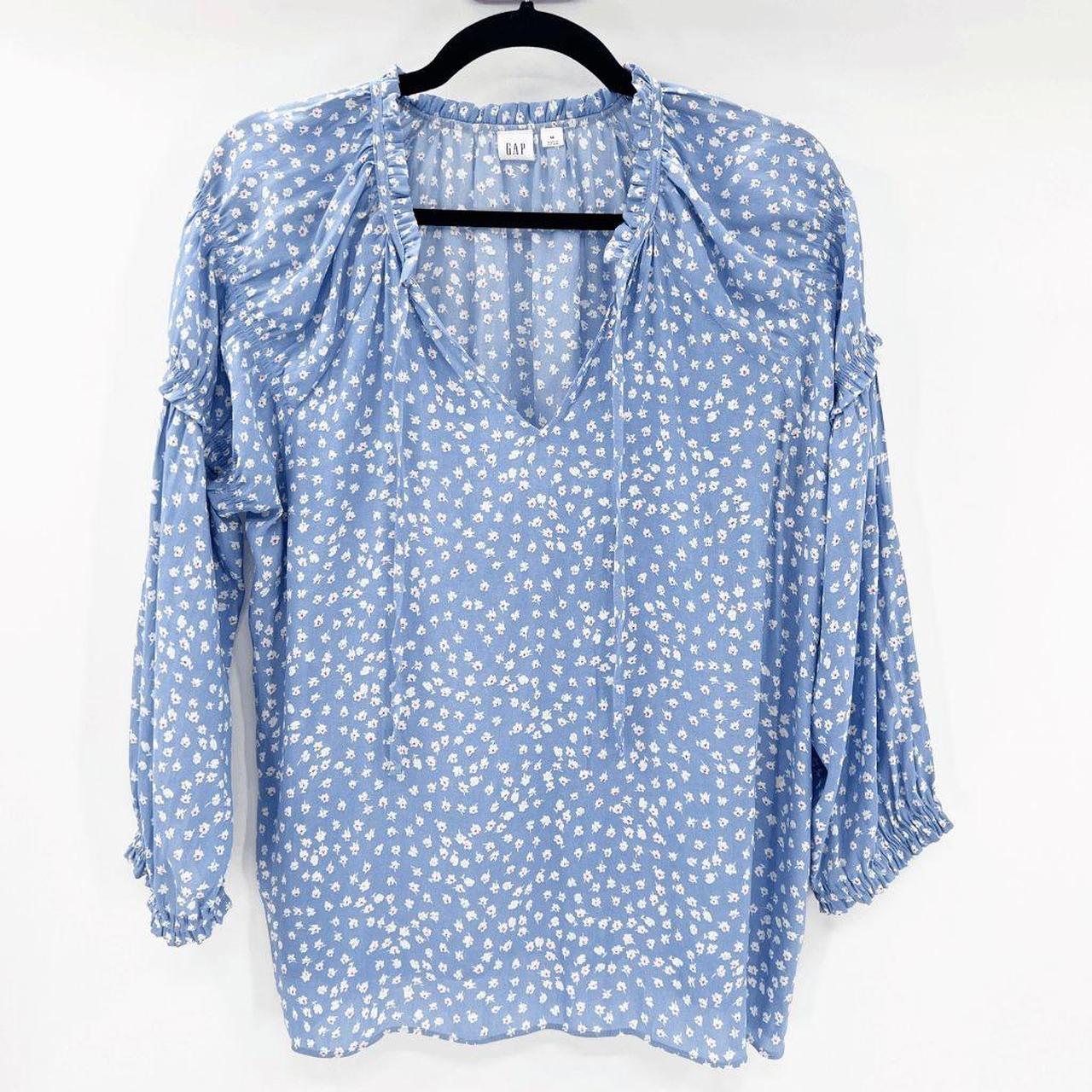 Gap Women's Blue Blouse 