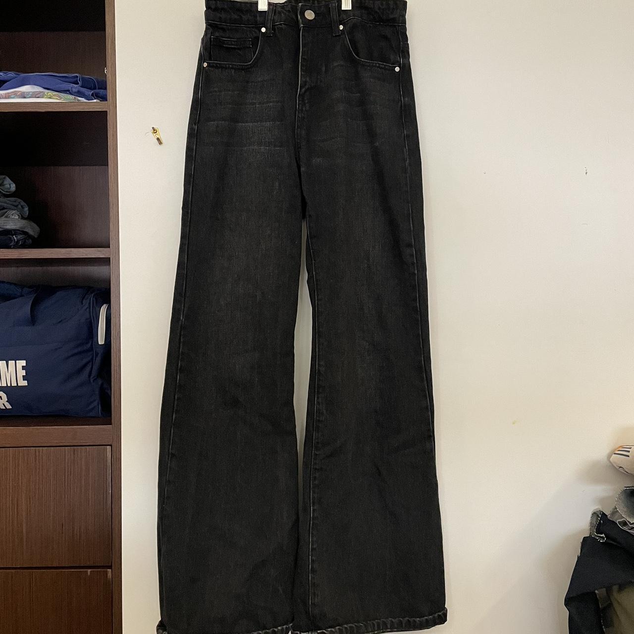 Basketcase Gallery Flare Denim Open to offers Depop