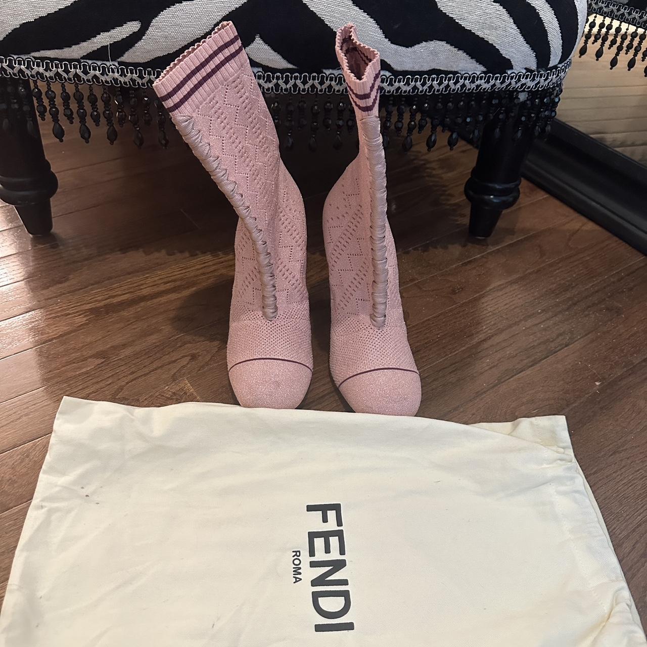 fendi sock ankle boots