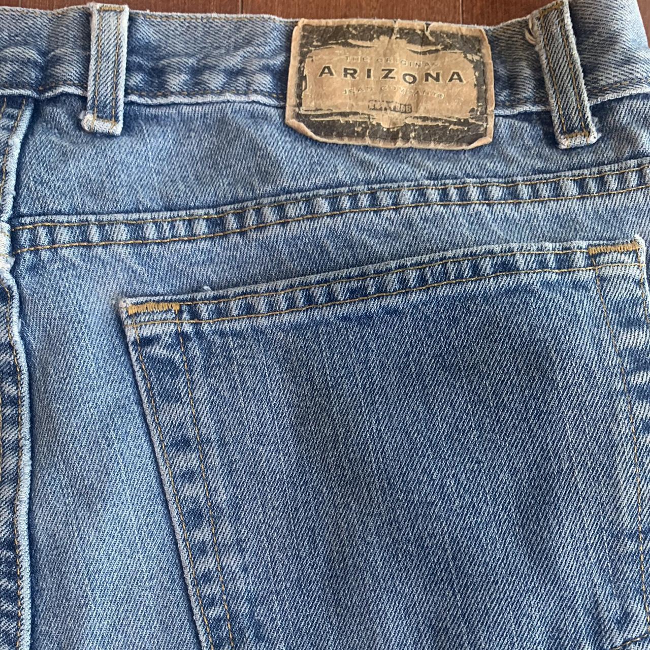 Arizona Men's Blue Jeans | Depop