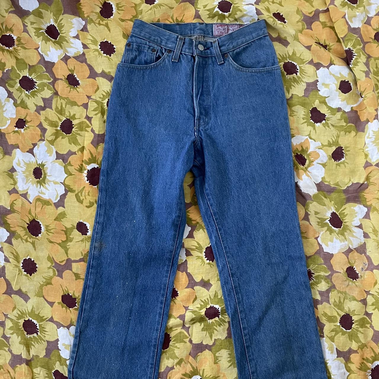 Levis 501 1980s Button fly Waist 27.5 Hips