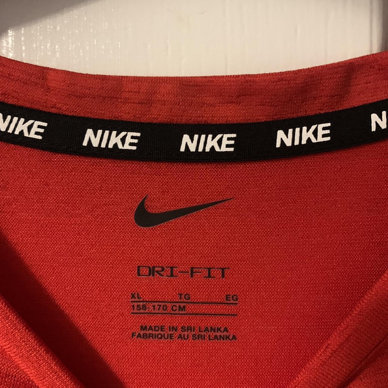 Nike Red T-shirt | Depop