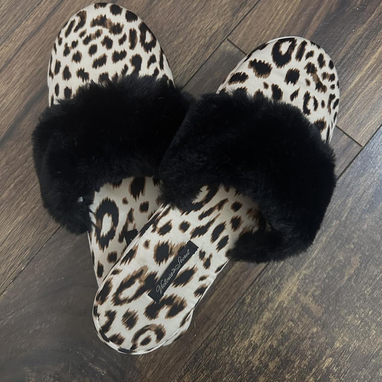 Victoria secret best sale cheetah slippers