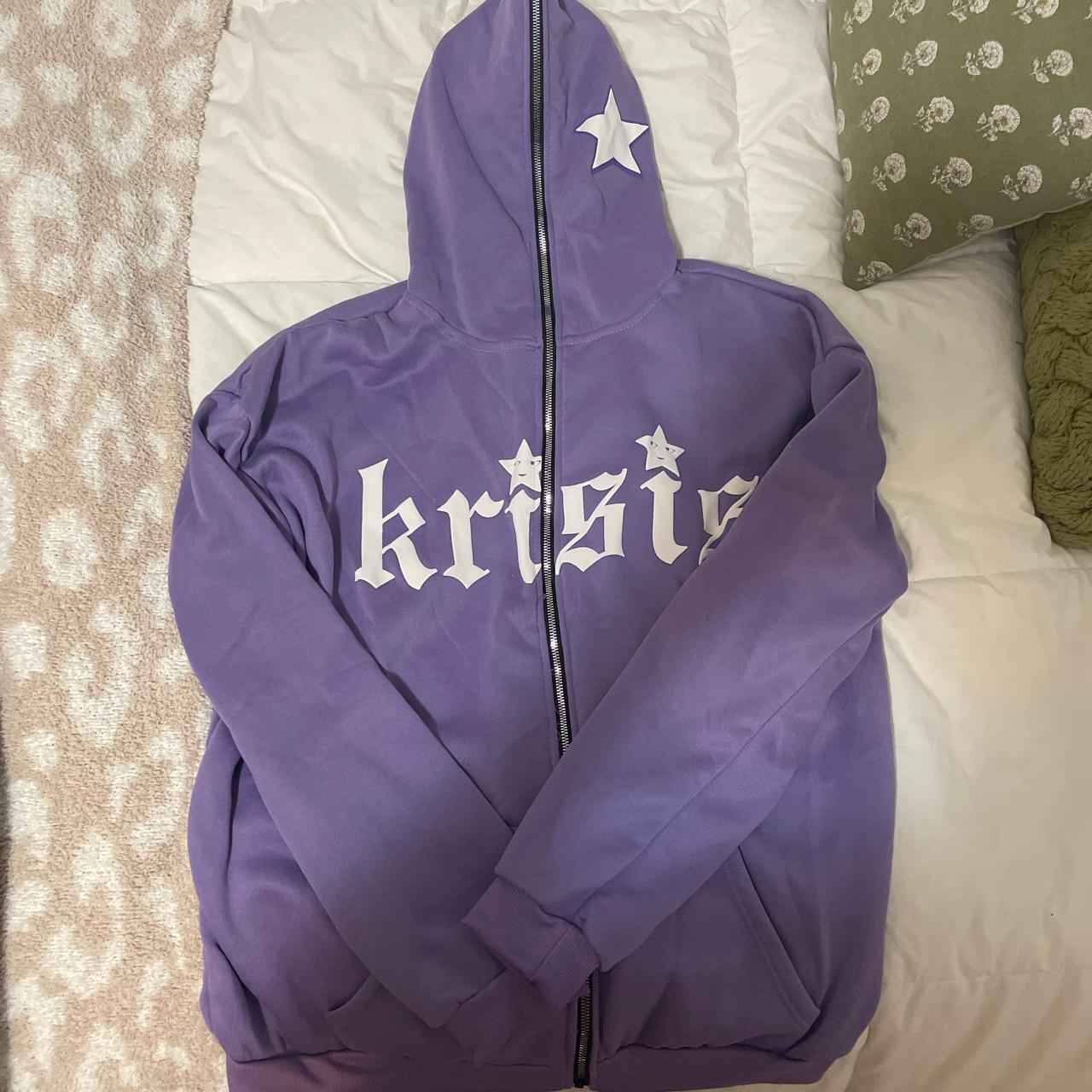 Purple Zip Up Depop   P0 