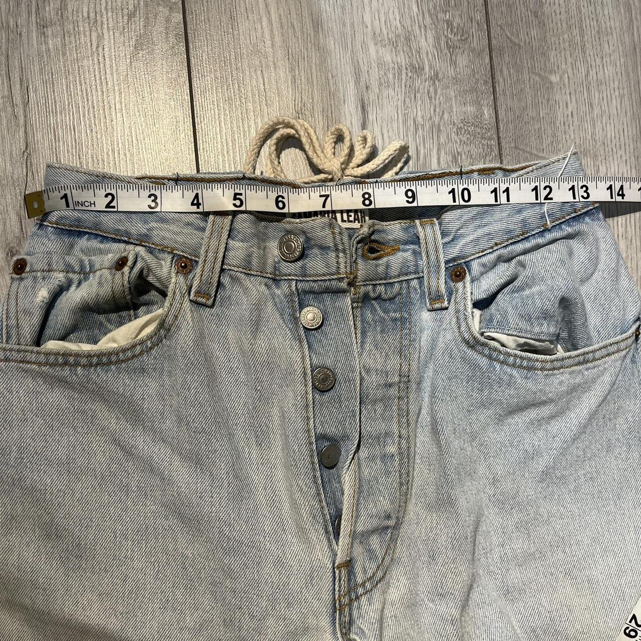 Samaria Leah light blue vintage levi’s jeans 13”... - Depop