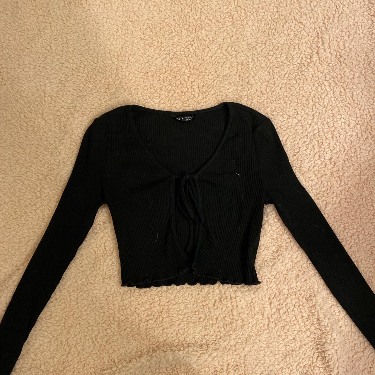 SHEIN Women's Black Shirt | Depop