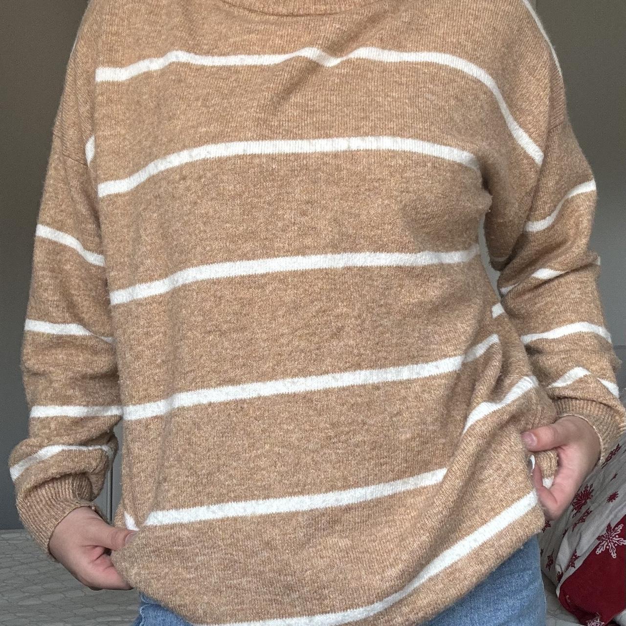 a new day oversized striped sweater -target Depop