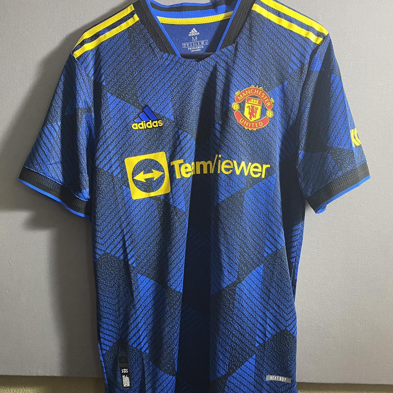 RONALDO #7 Manchester United Third Away Jersey 2021/22 By Adidas