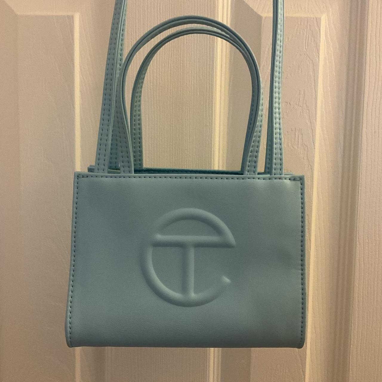 Telfar Light Blue Bag