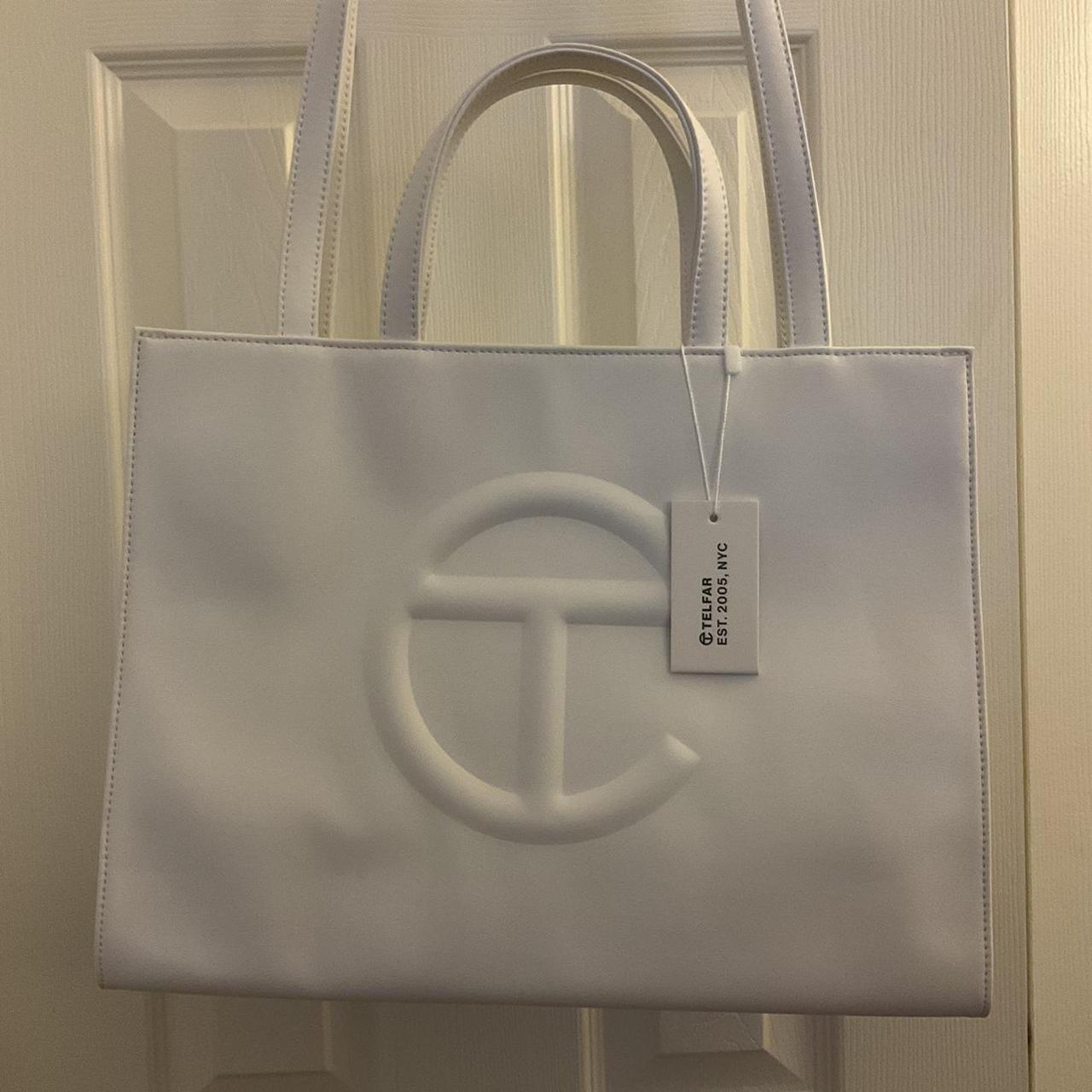 Telfar Shopping Bag Medium White