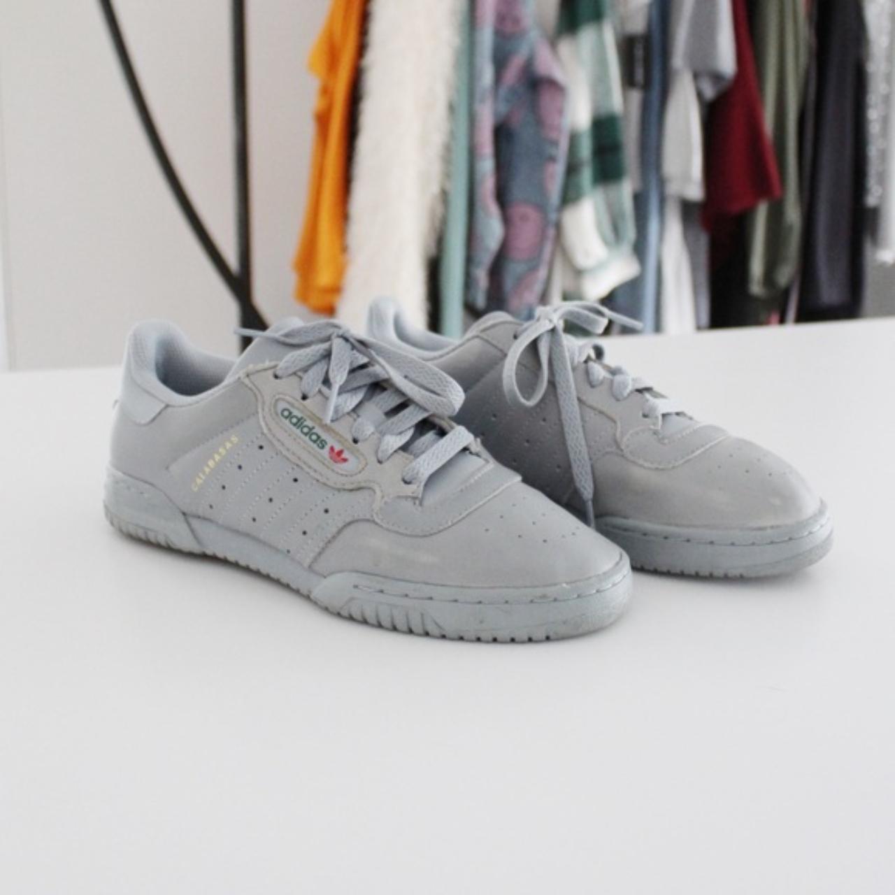 Adidas Yeezy Powerphase Calabasas Leather Sneakers. Depop