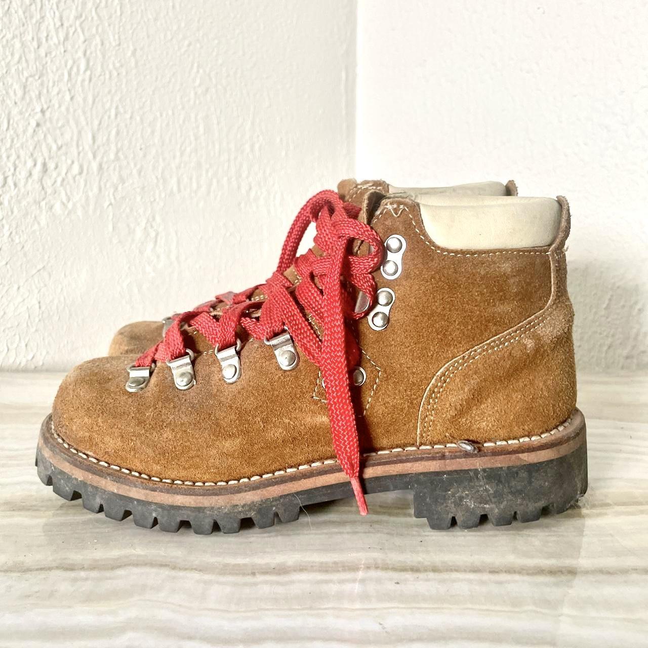 Lumberjack boots with 2025 red laces