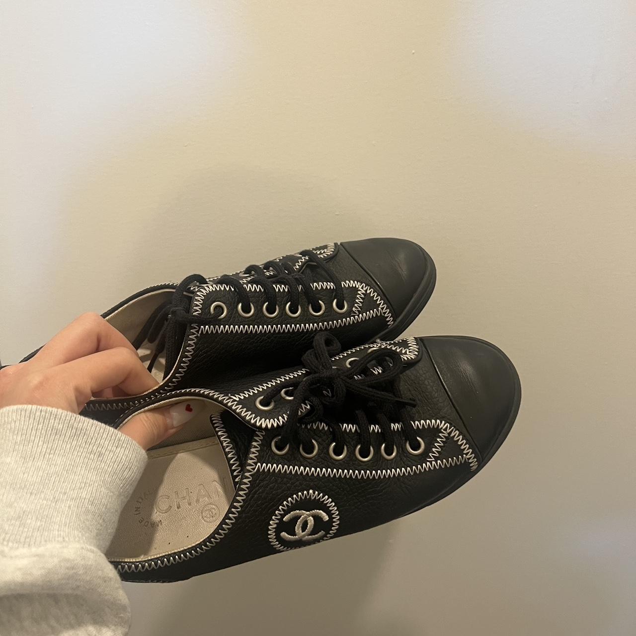 authentic Chanel shoes in size 37 Good condition... - Depop