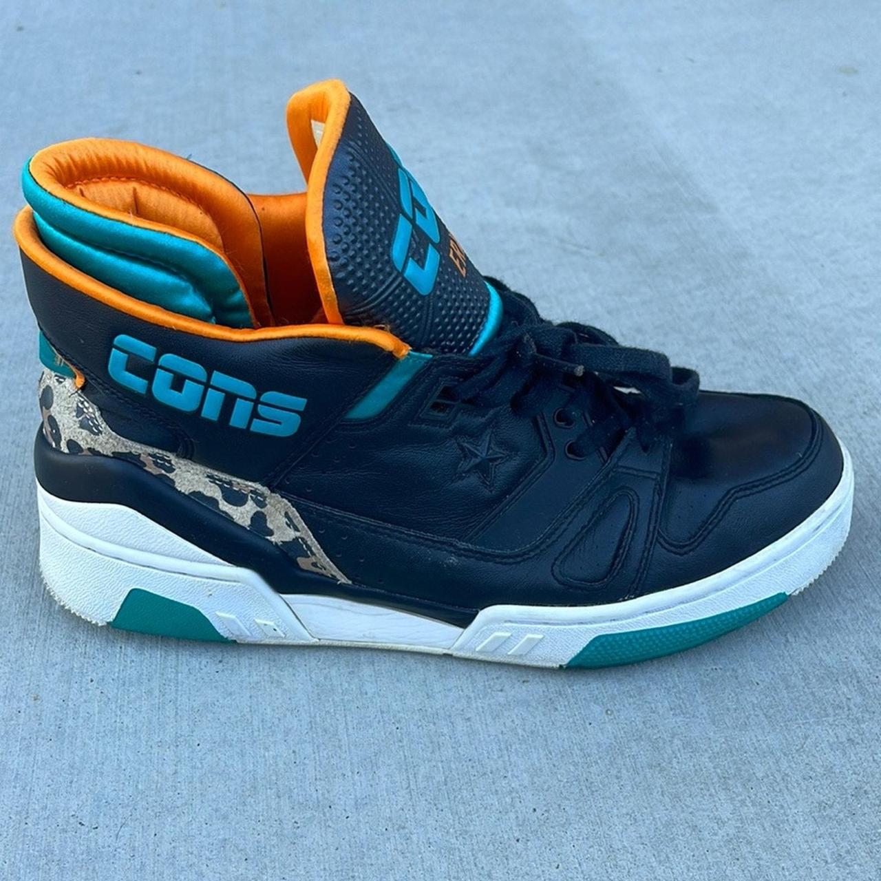 Converse ERX 260 Basketball shoes MID Black Teal. Depop