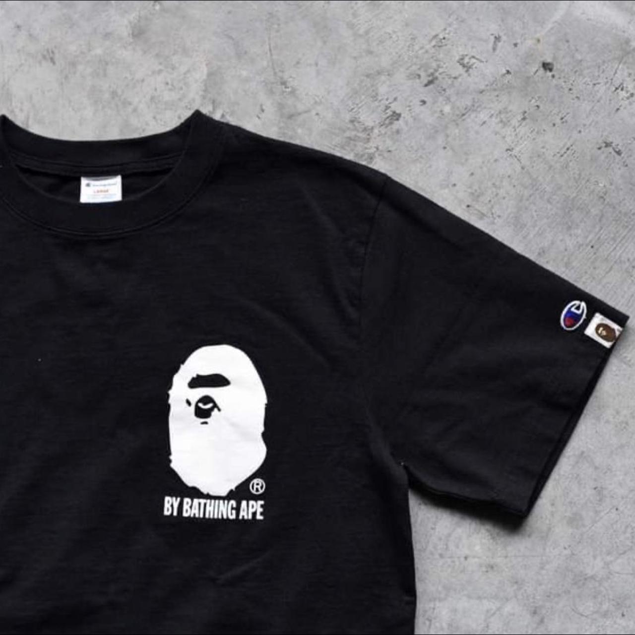 Bape x hot sale champion tee