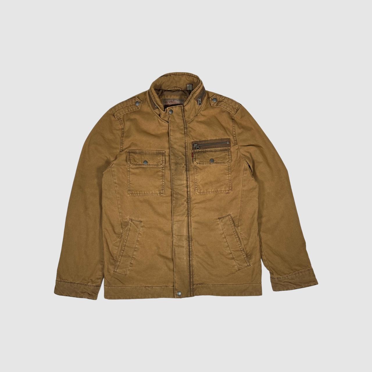 Levi's reverse hot sale twill military jacket