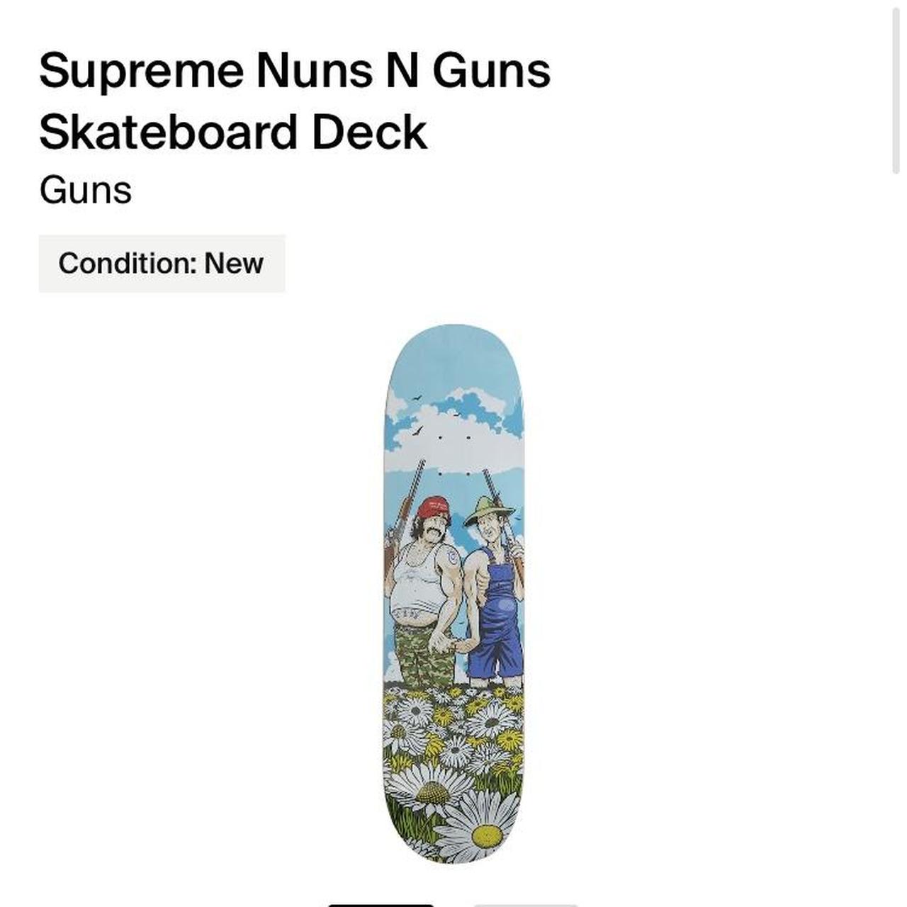 Supreme Nuns N Guns Skateboard-