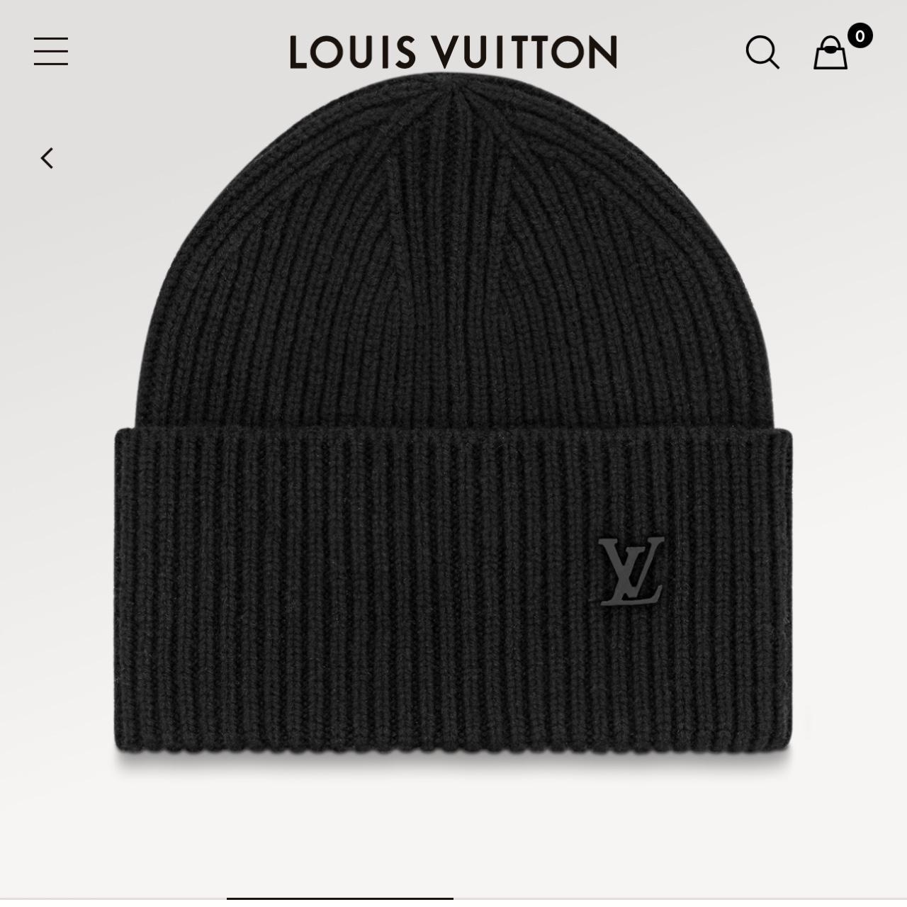 Repurposed beanie Authentic LV - Depop