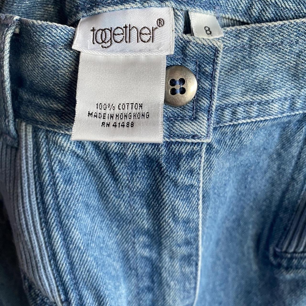 Together Women's Blue And Navy Jeans 