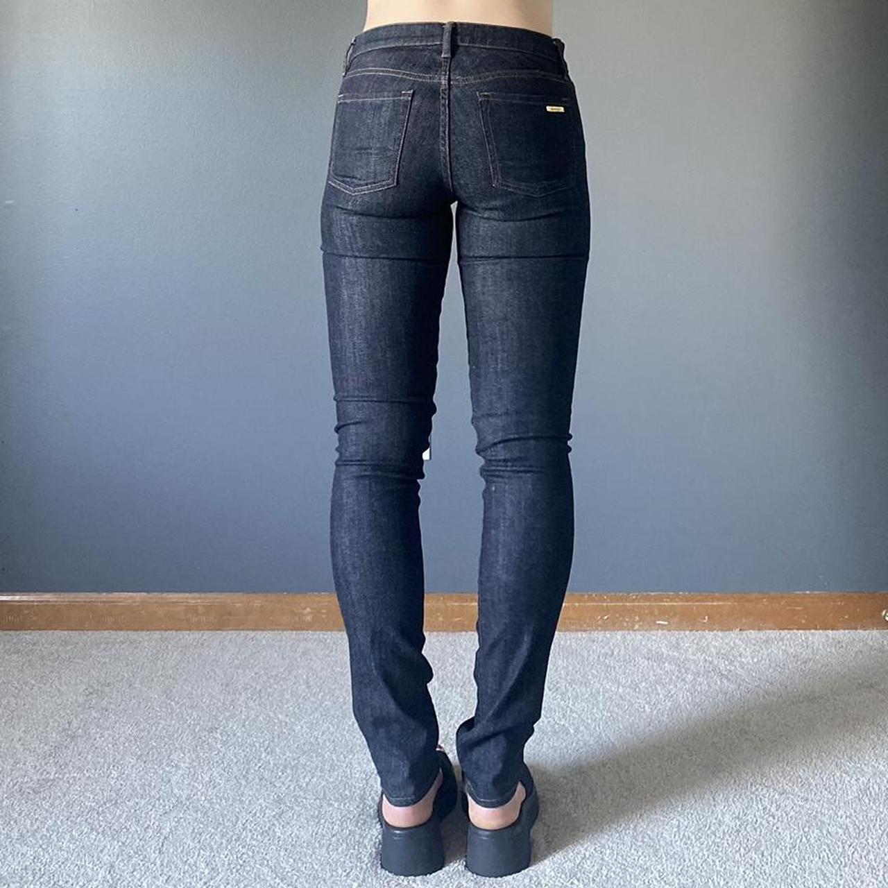 Juicy Couture low rise dark wash skinny jeans •... - Depop