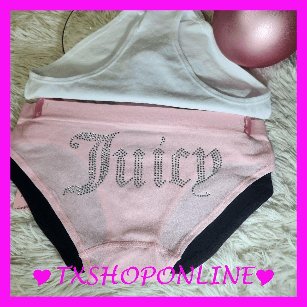 ︎Juicy couture bedazzled lace thong panties Pack of - Depop