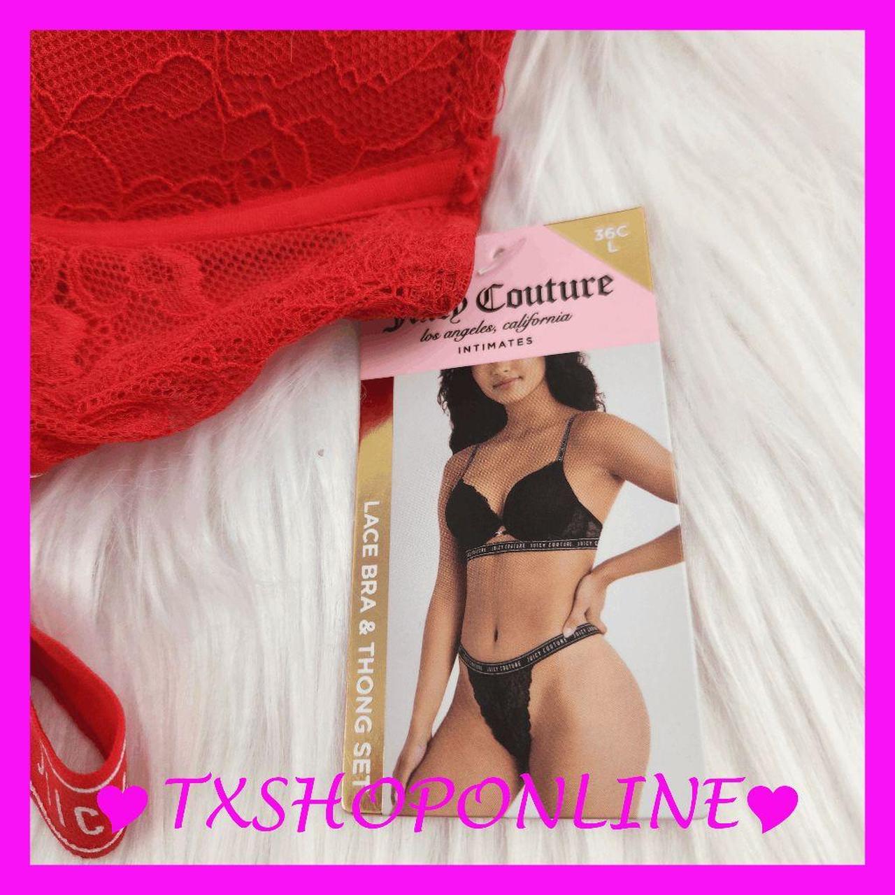 Juicy couture push-up bra Size 36B #mcbling #goth - Depop