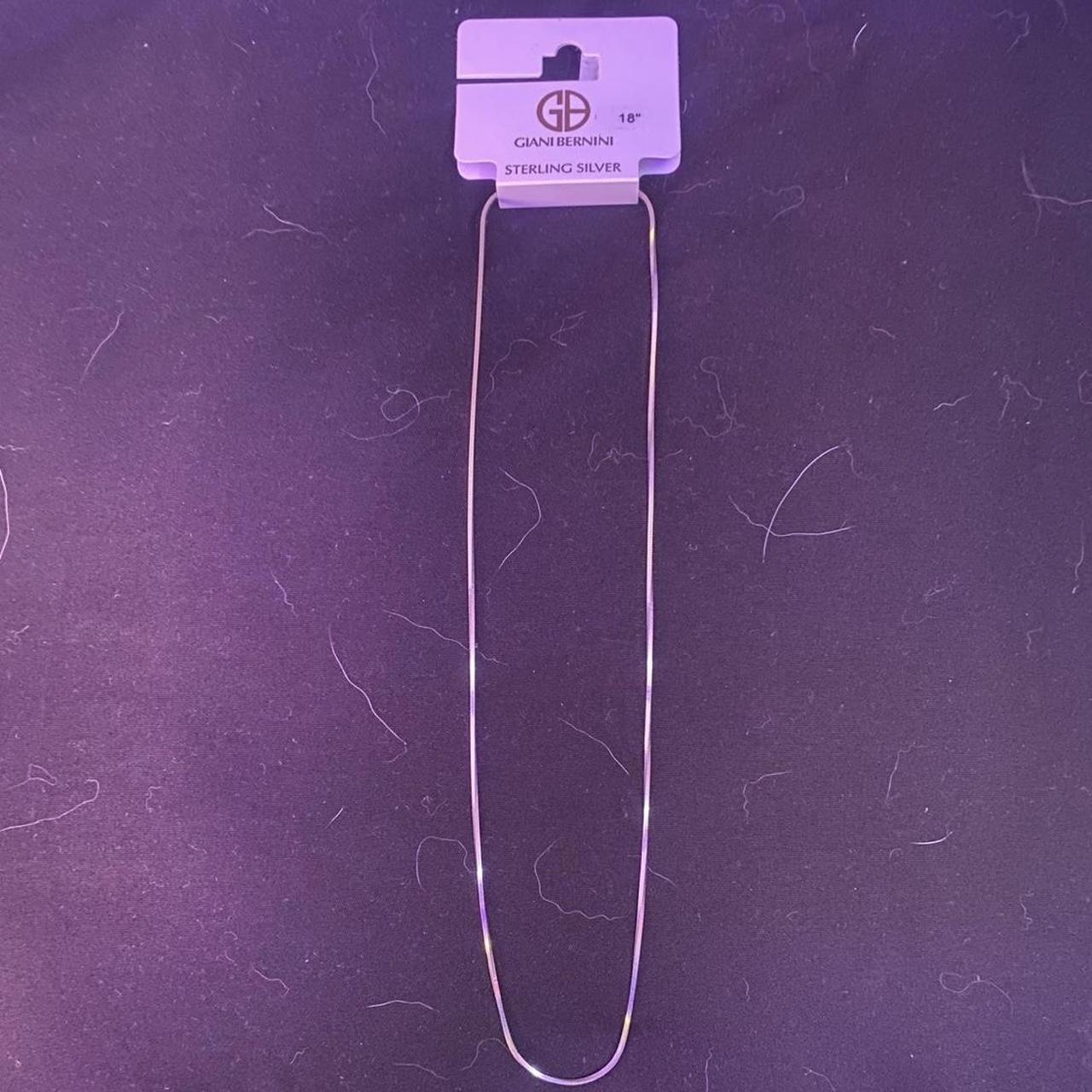 Giani Bernini Necklace Chain -never been worn -has - Depop