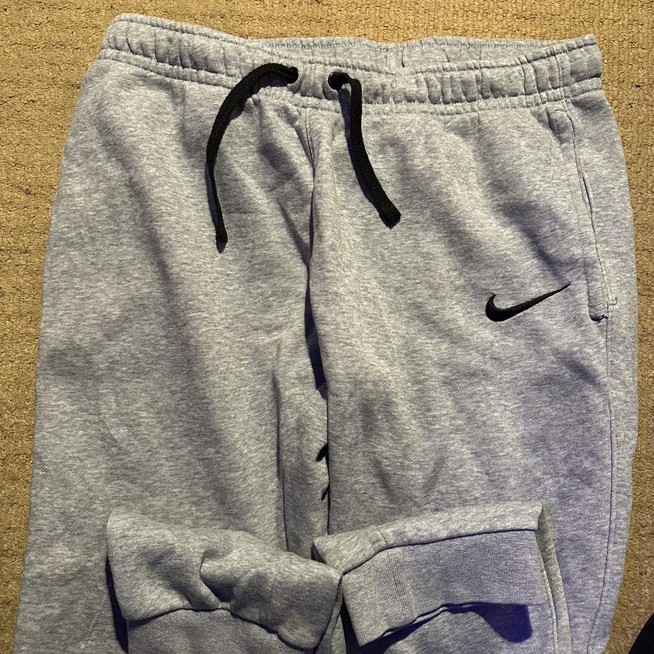 Grey Nike joggers - size M Comfy fit, yet slightly... - Depop