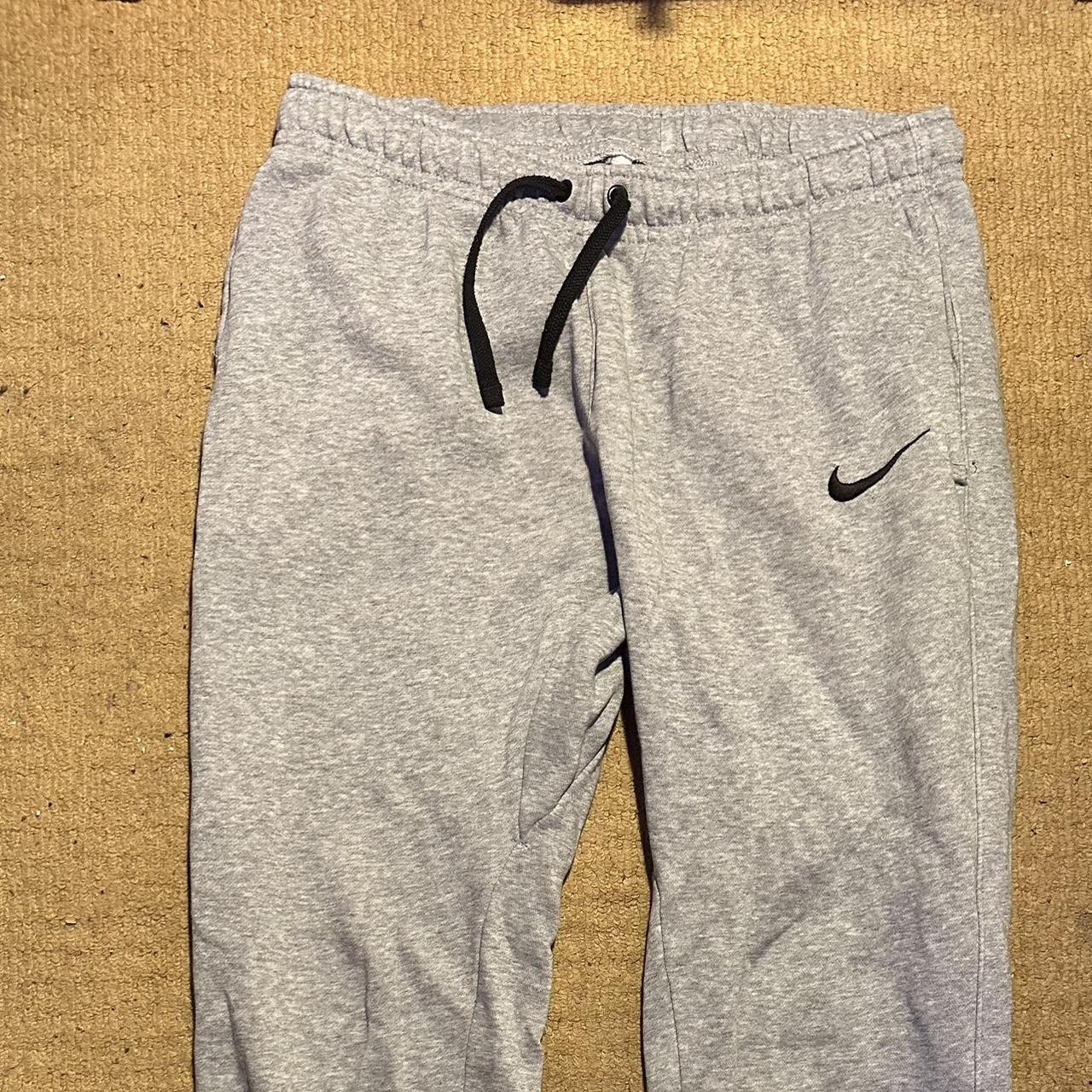 Grey Nike joggers - size M Comfy fit, yet slightly... - Depop