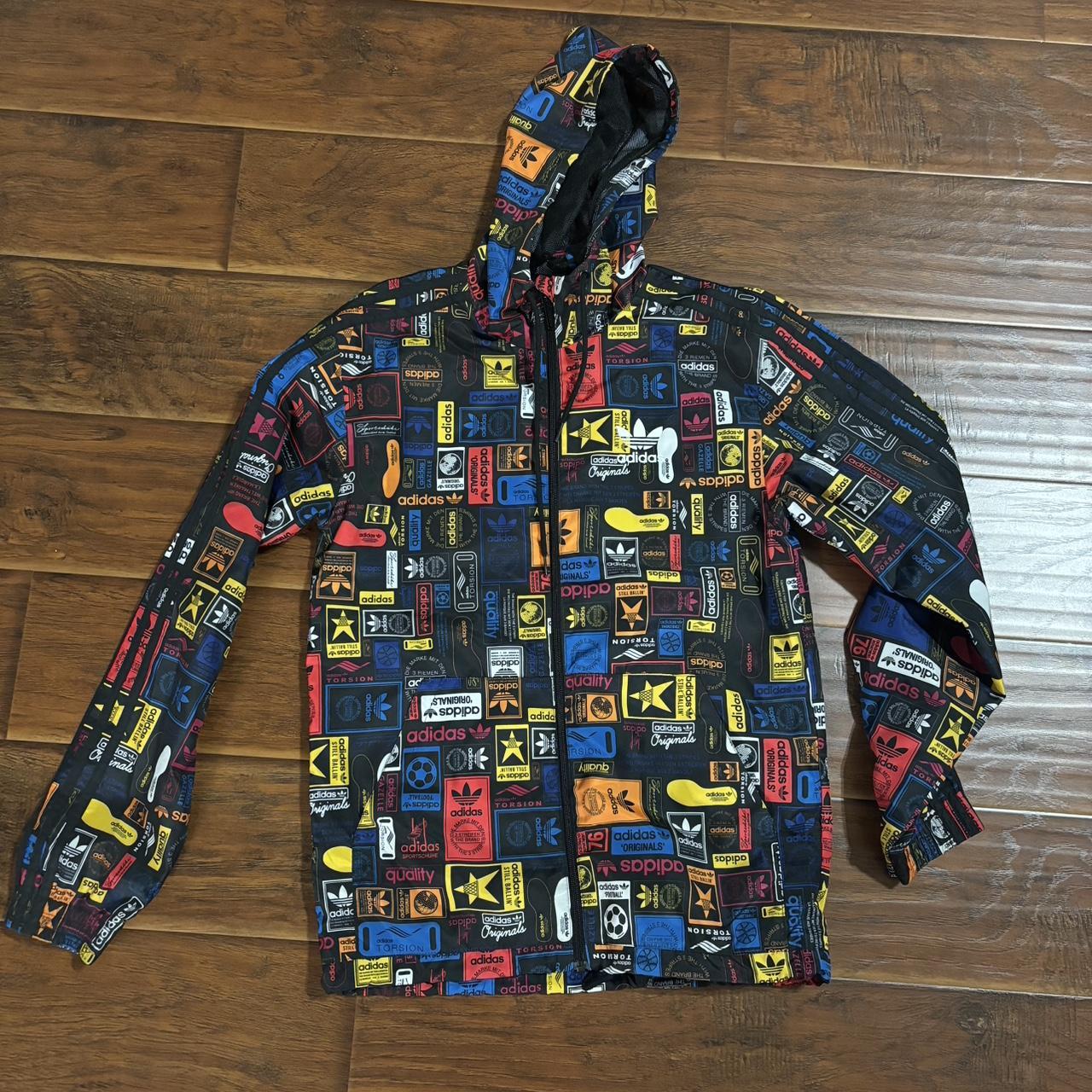 Adidas multicolor clearance jacket