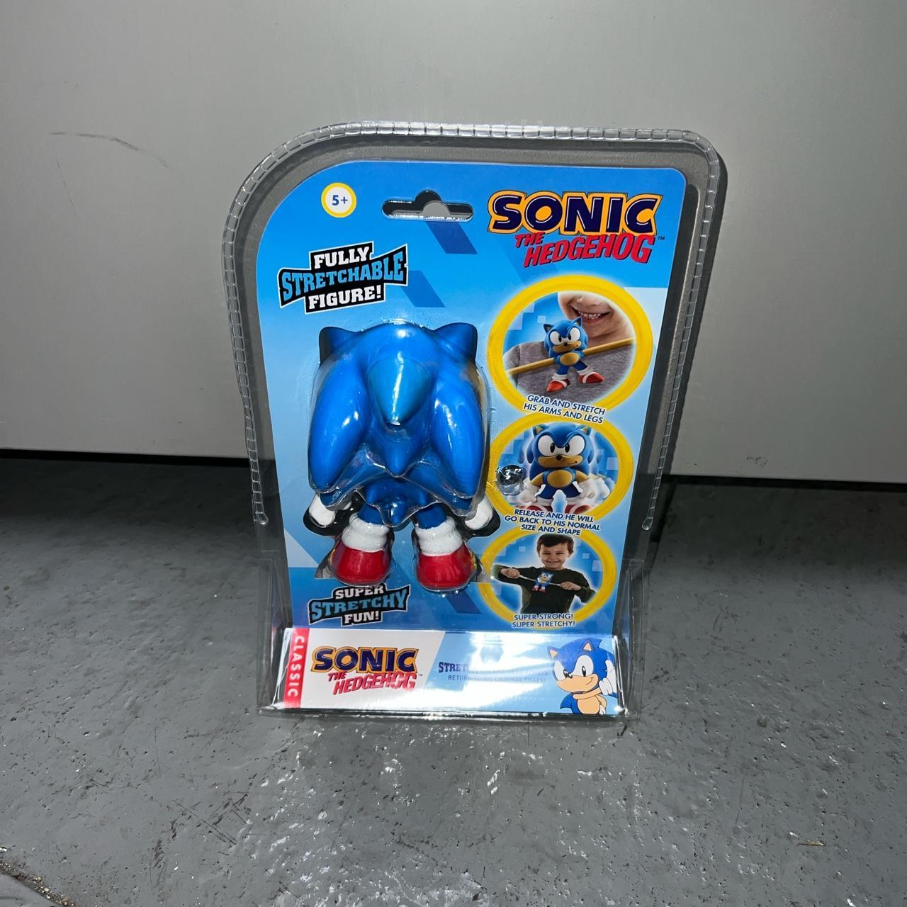 Stretch Sonic the Hedgehog Stretchable Mini Figure... - Depop