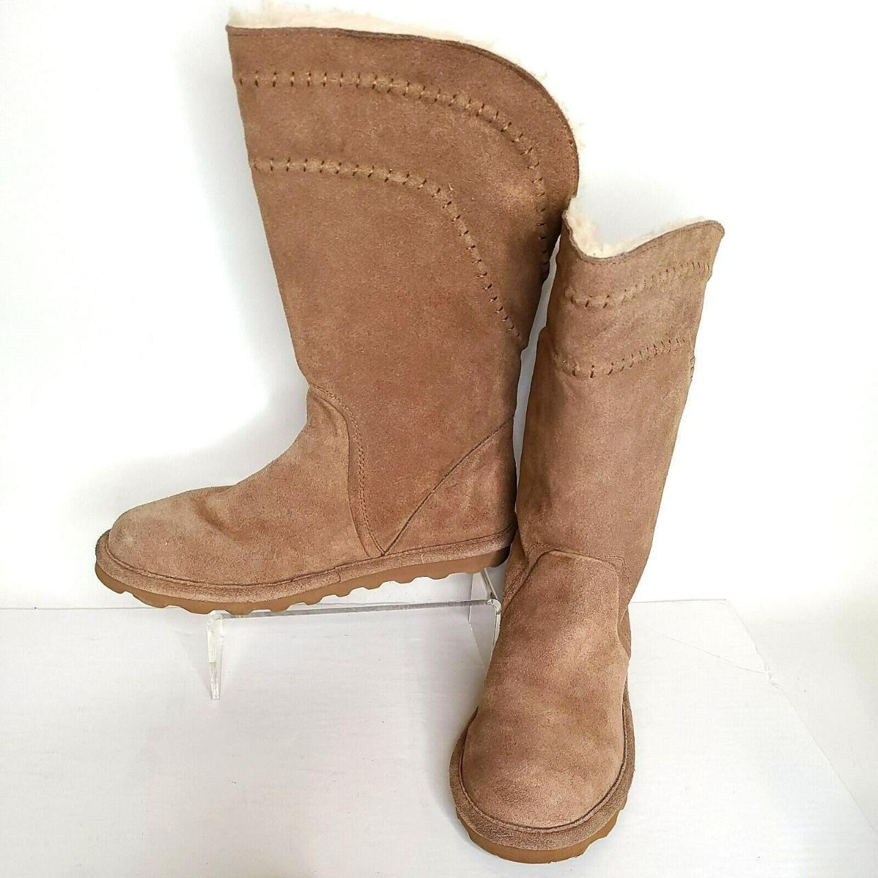 bearpaw boots with laces