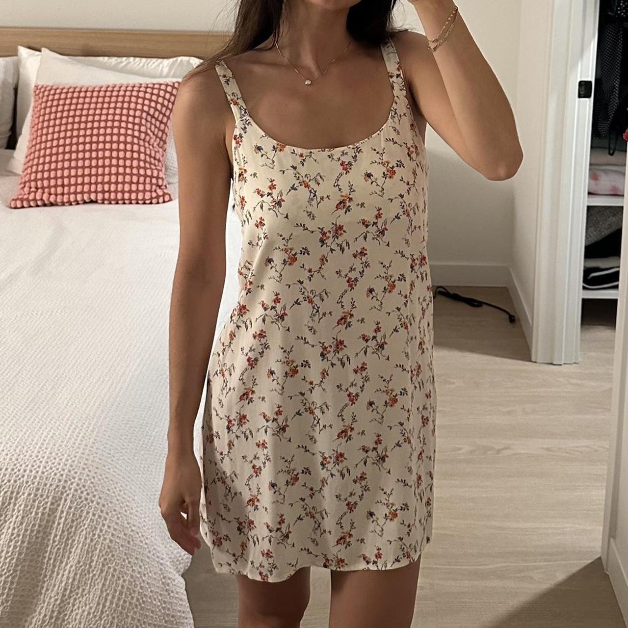 Reformation Women's Slip Dress Multi/Cream XS – Reformation