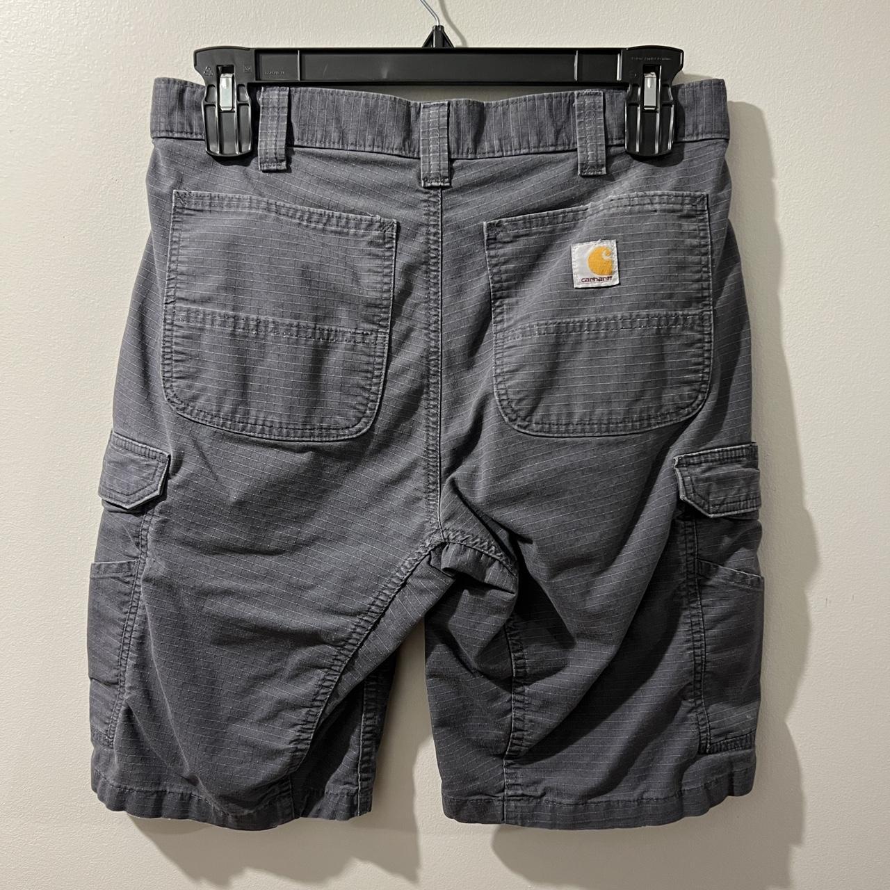 Carhartt Men's Grey Shorts | Depop