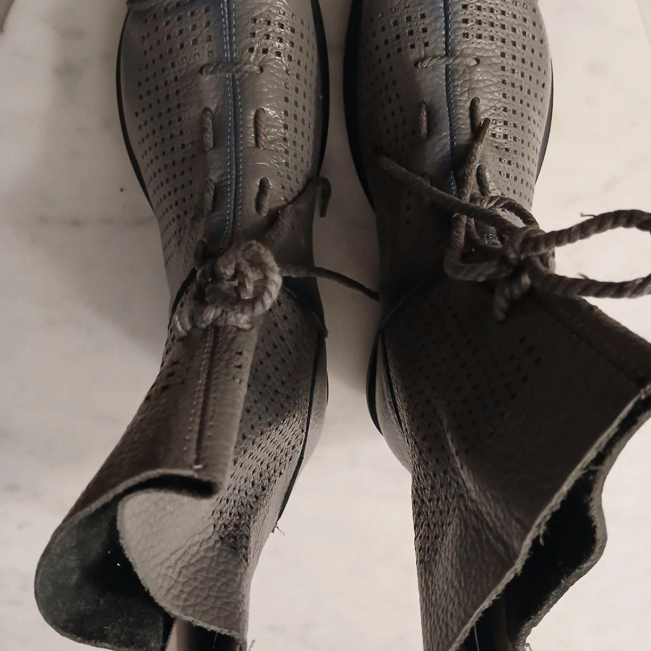 Source Unknown Women's Combat Boots - Grey/Black … - image 1