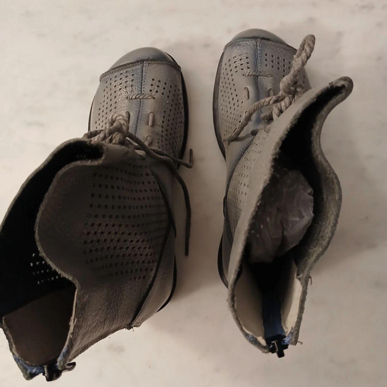 Source Unknown Women's Combat Boots - Grey/Black … - image 3