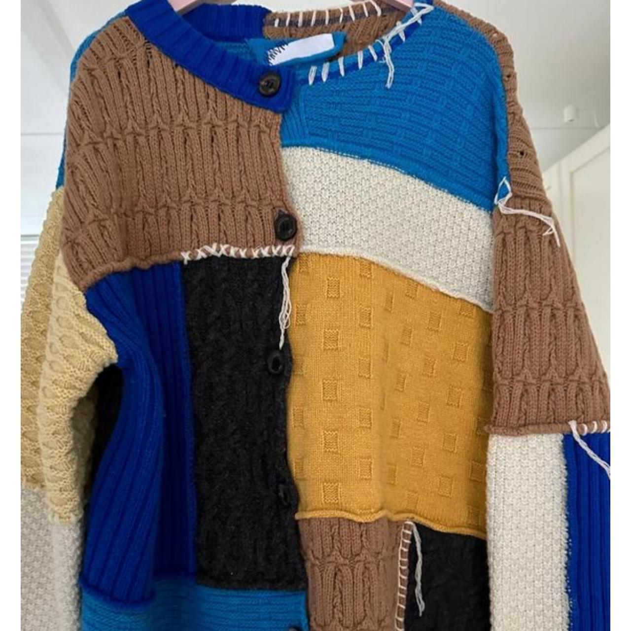 Jacquard Pullover Pullover Mit Fransen Zara Oversized Cardigan