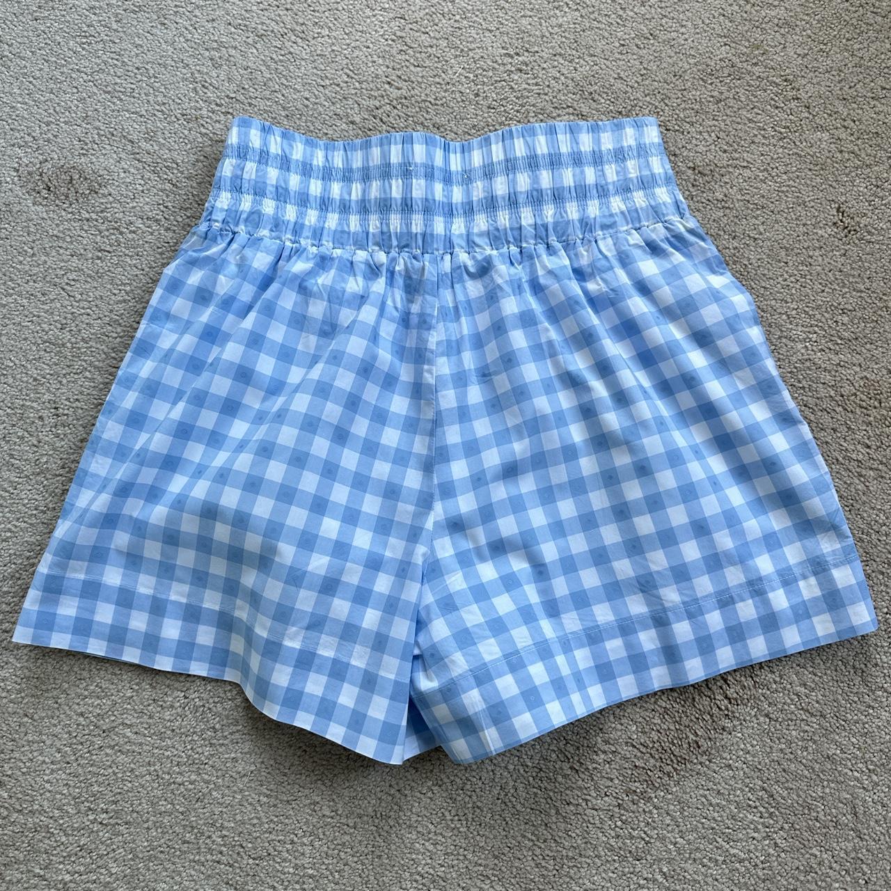 Blue Gingham shorts from hill house. They have been | Depop