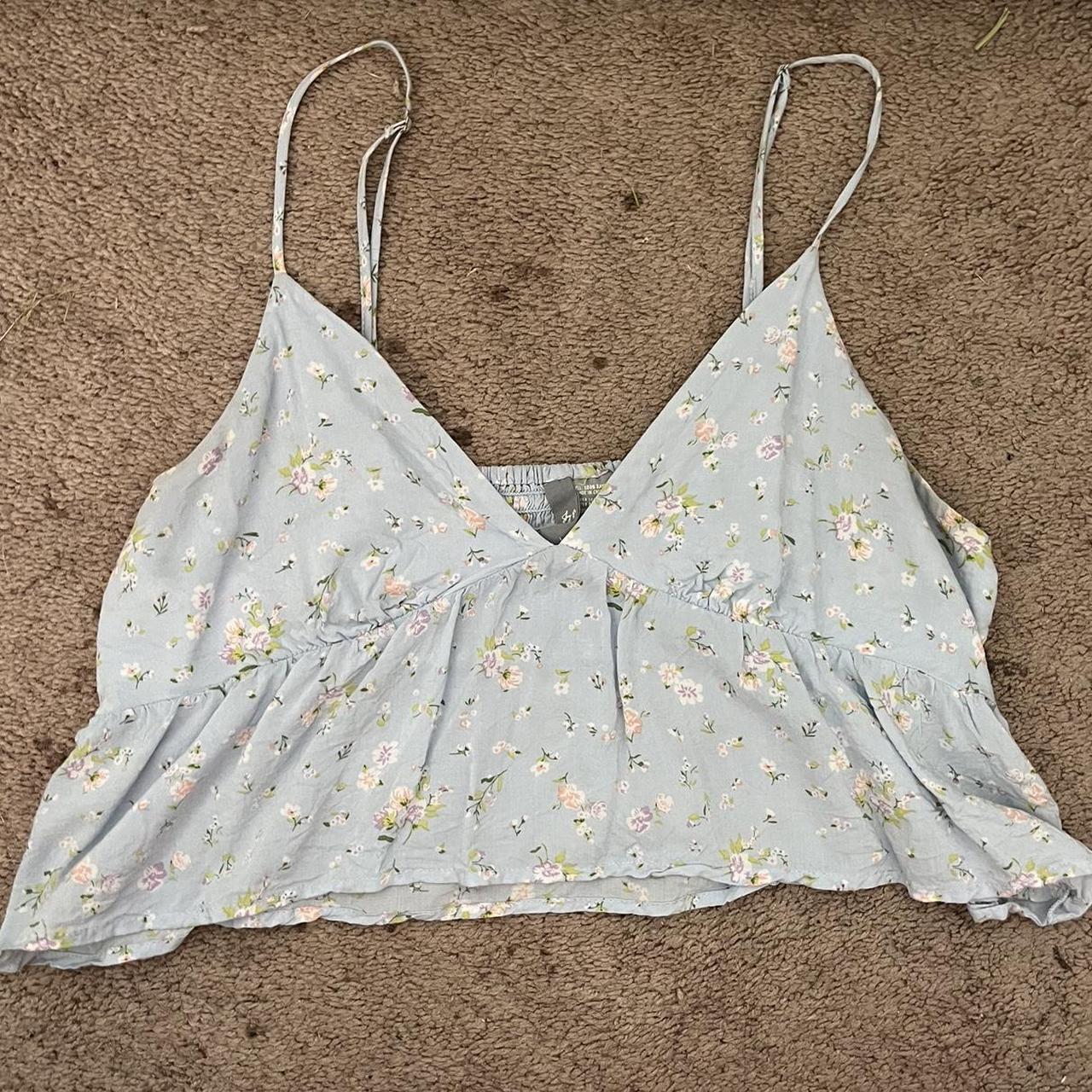 Tillys Women's Multi Crop-top | Depop