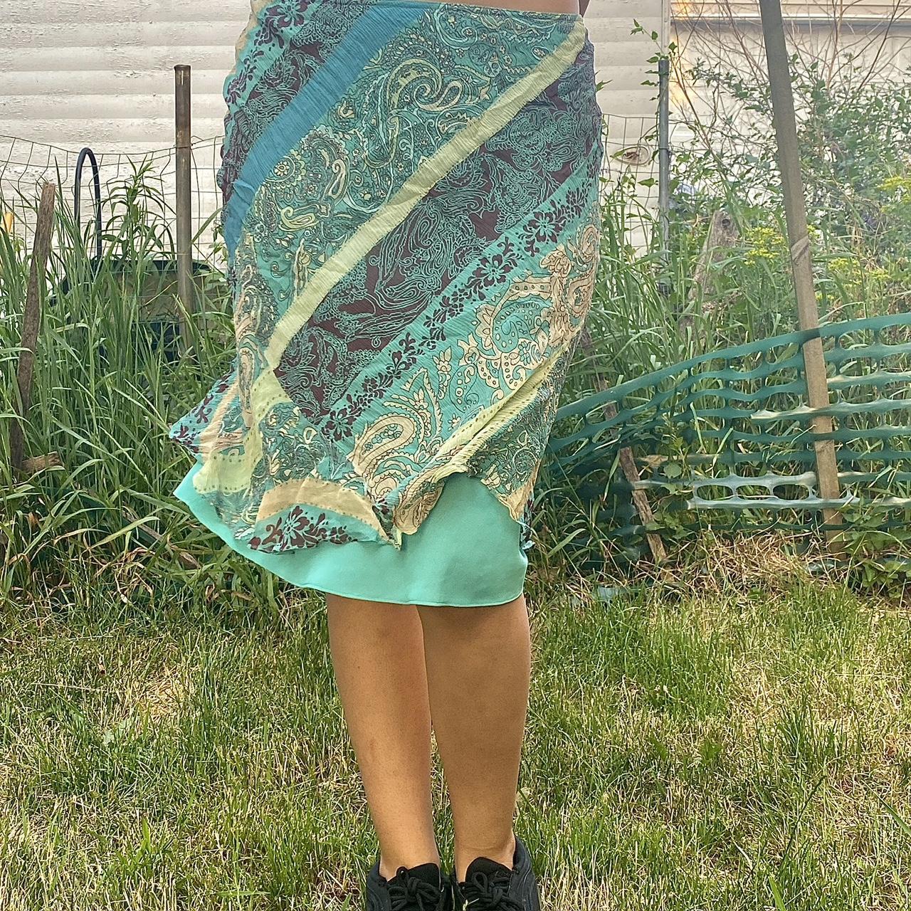 Express green skirt sale