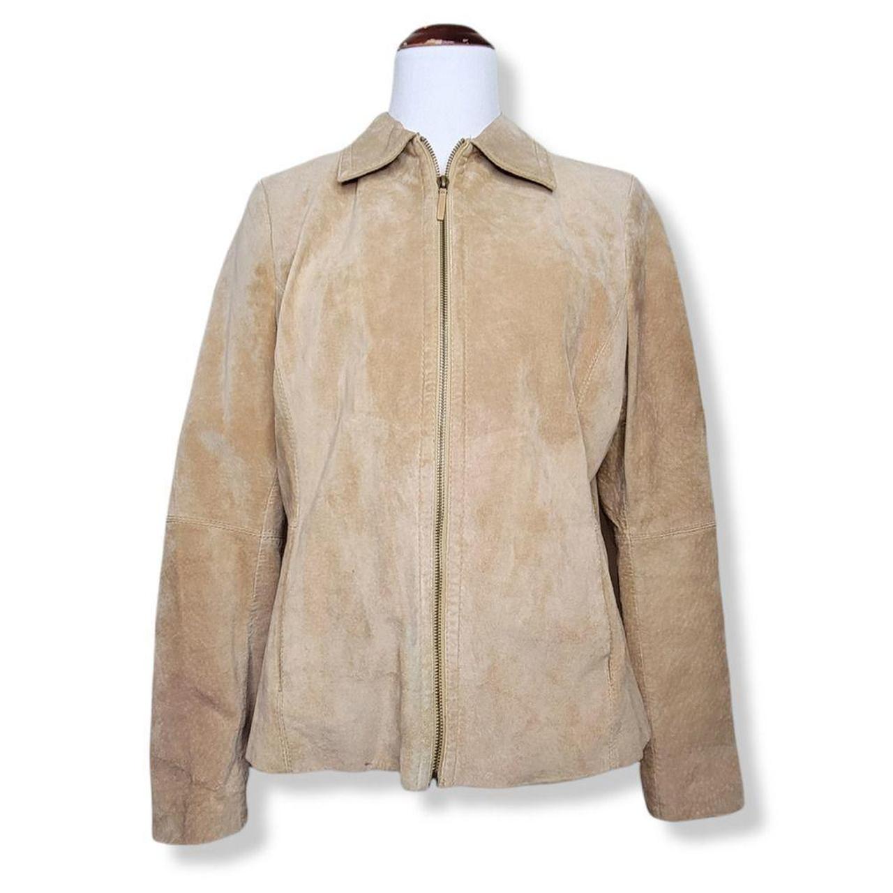 liz claiborne suede jacket