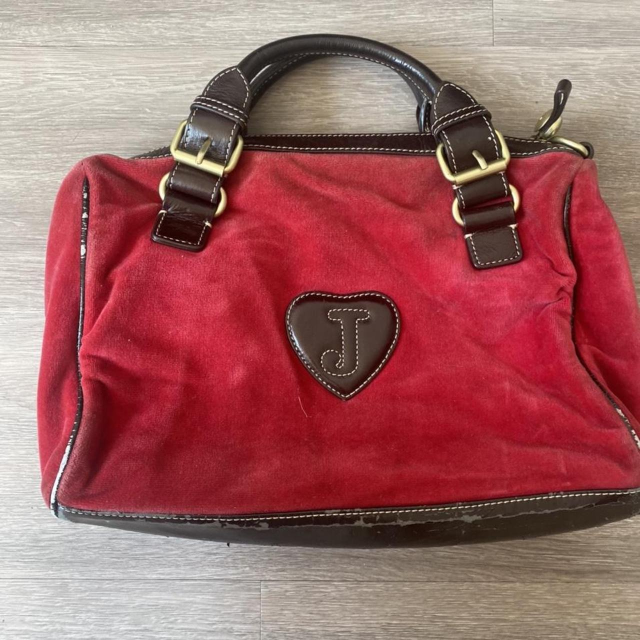 Y2k Juicy Couture Purse a gem! classic juicy. red... Depop