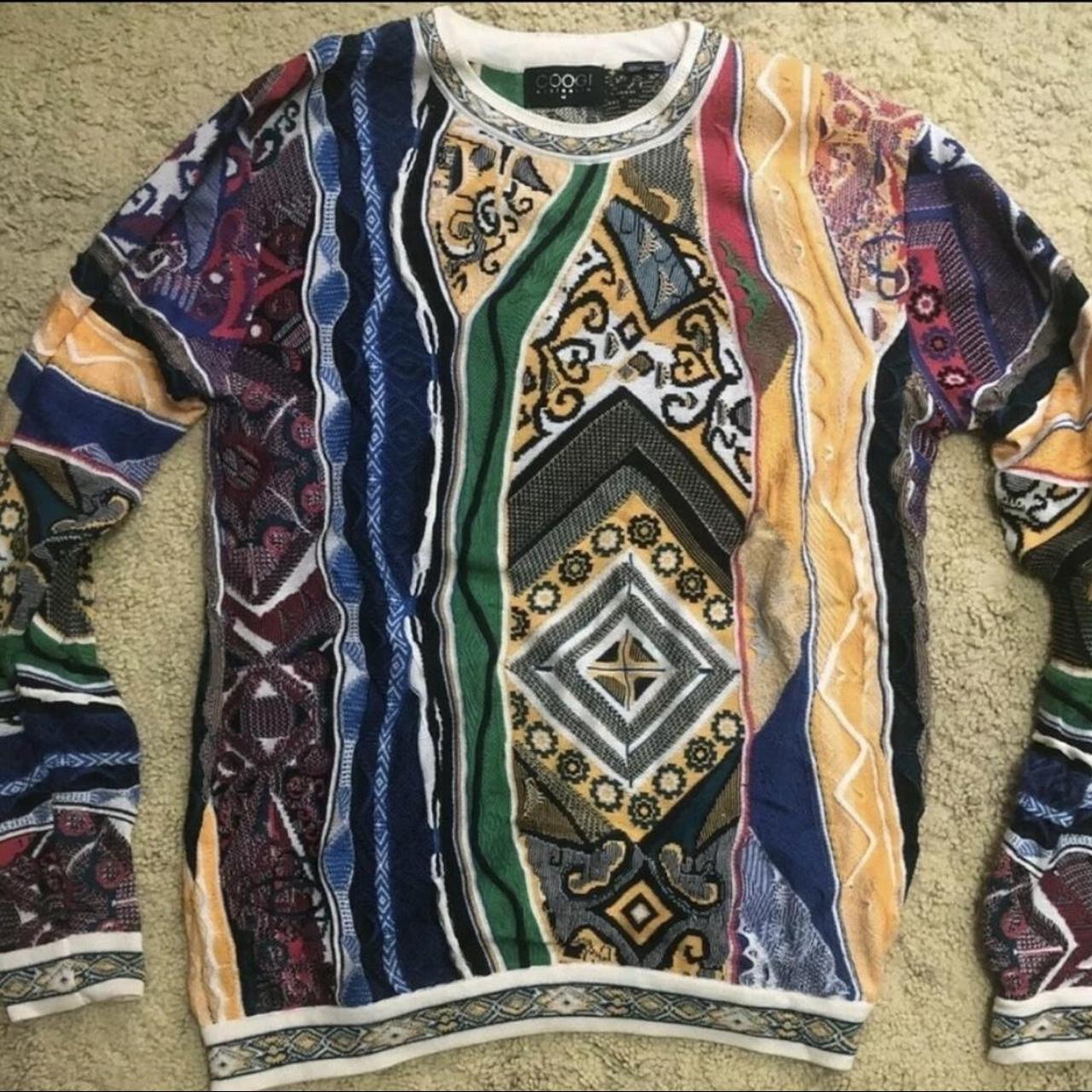 Coogi Sweater Rare Biggie coogi vintage biggie Depop