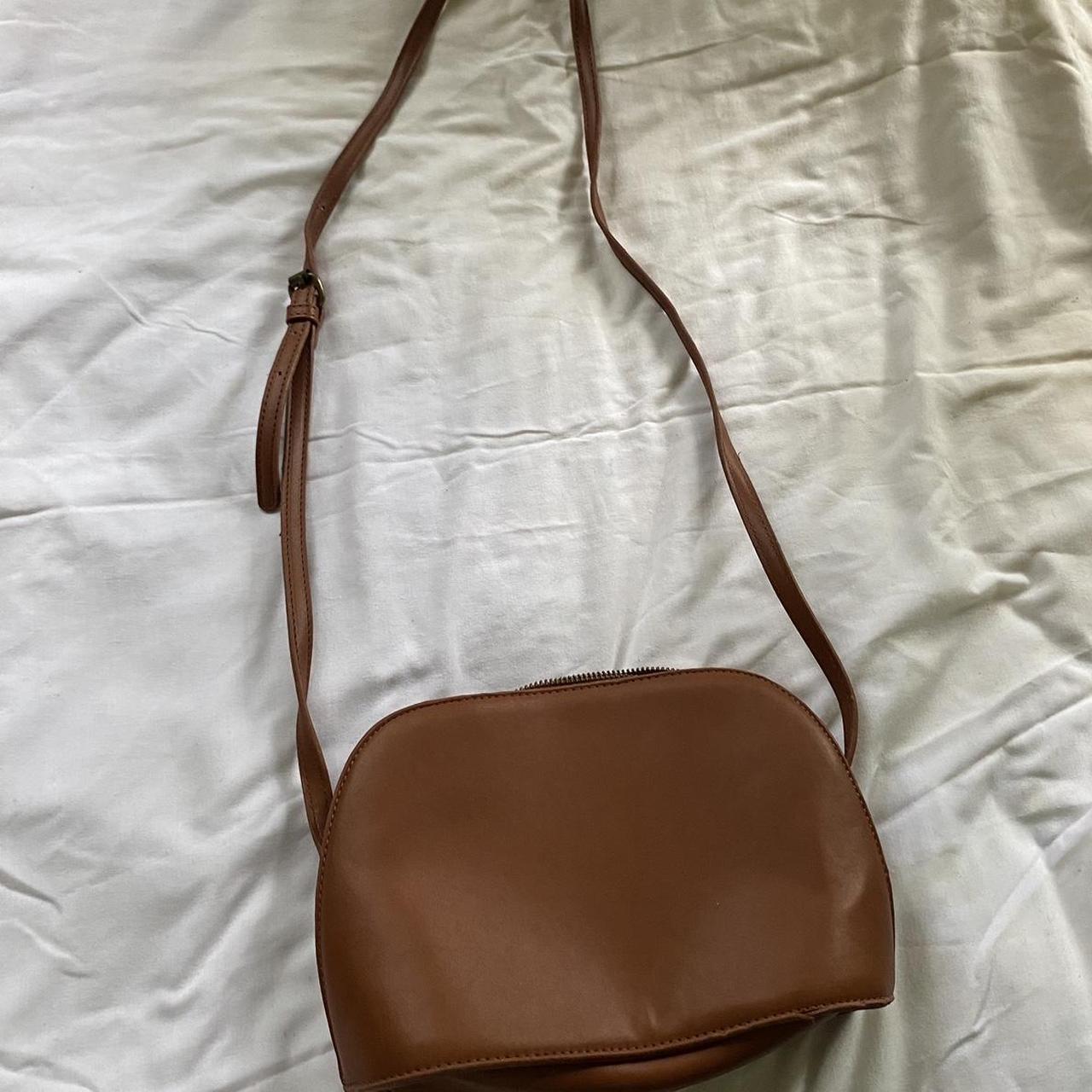 brown shoulder bag Depop
