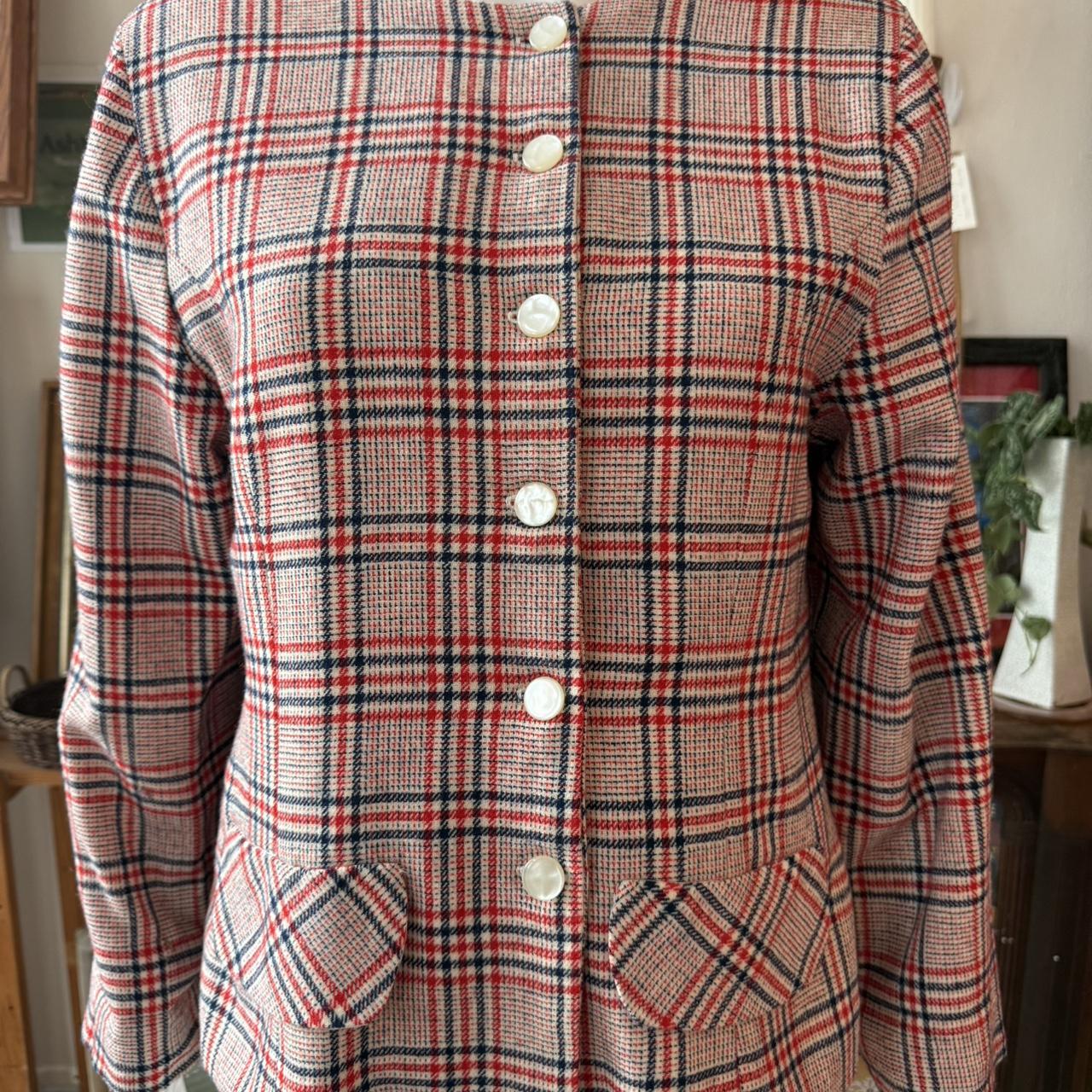 Pendleton Women's Tailored jacket - Red/Multi - S… - image 2