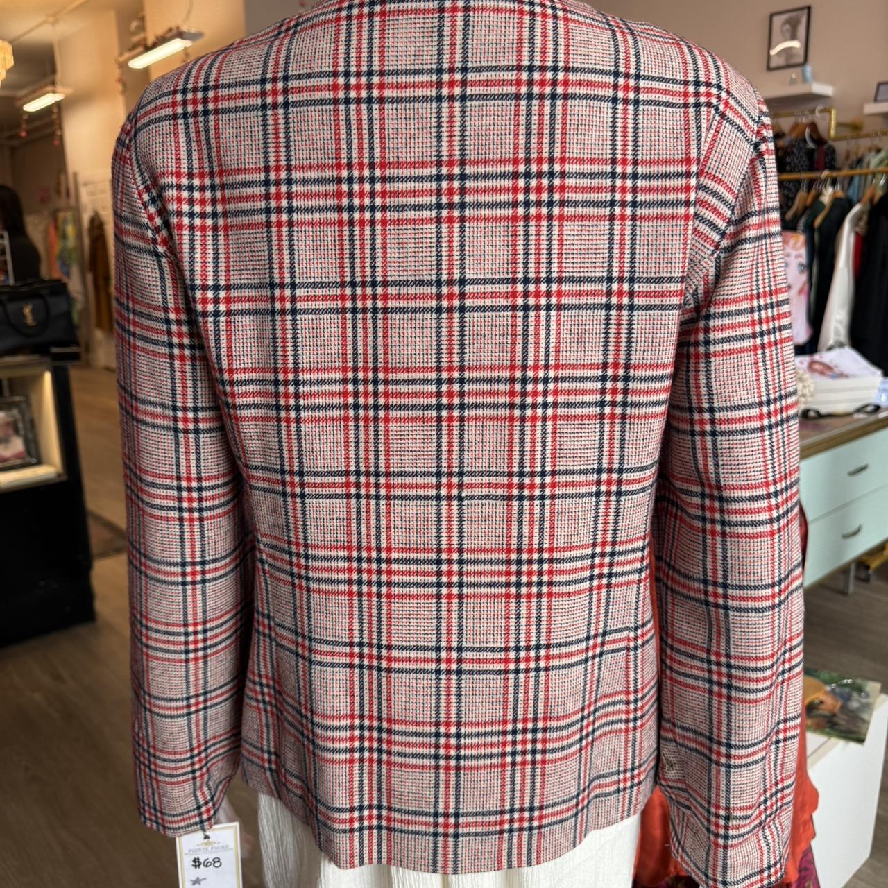 Pendleton Women's Tailored jacket - Red/Multi - S… - image 4