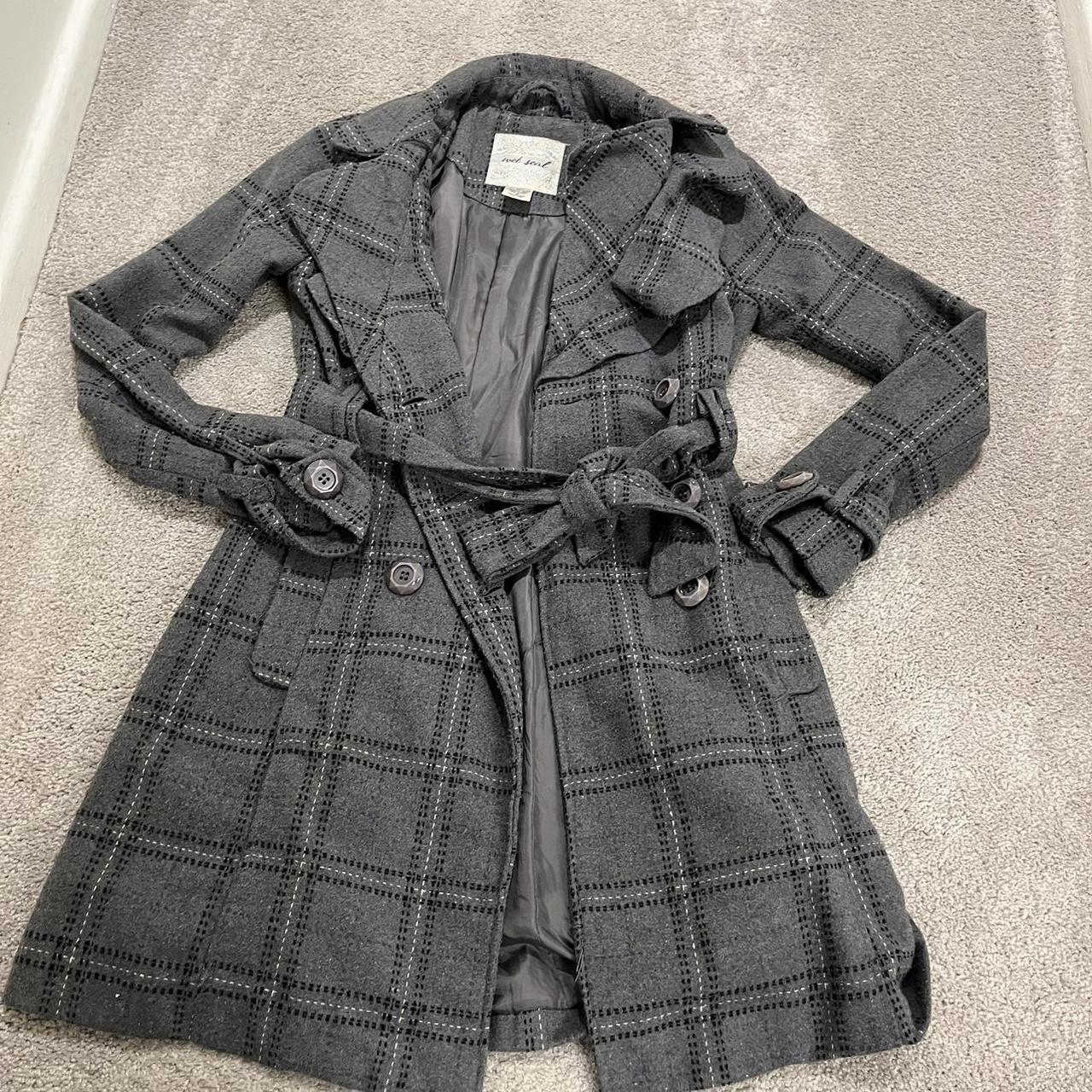 Vintage Y2K 2000's Wool Jacket / online Coat.