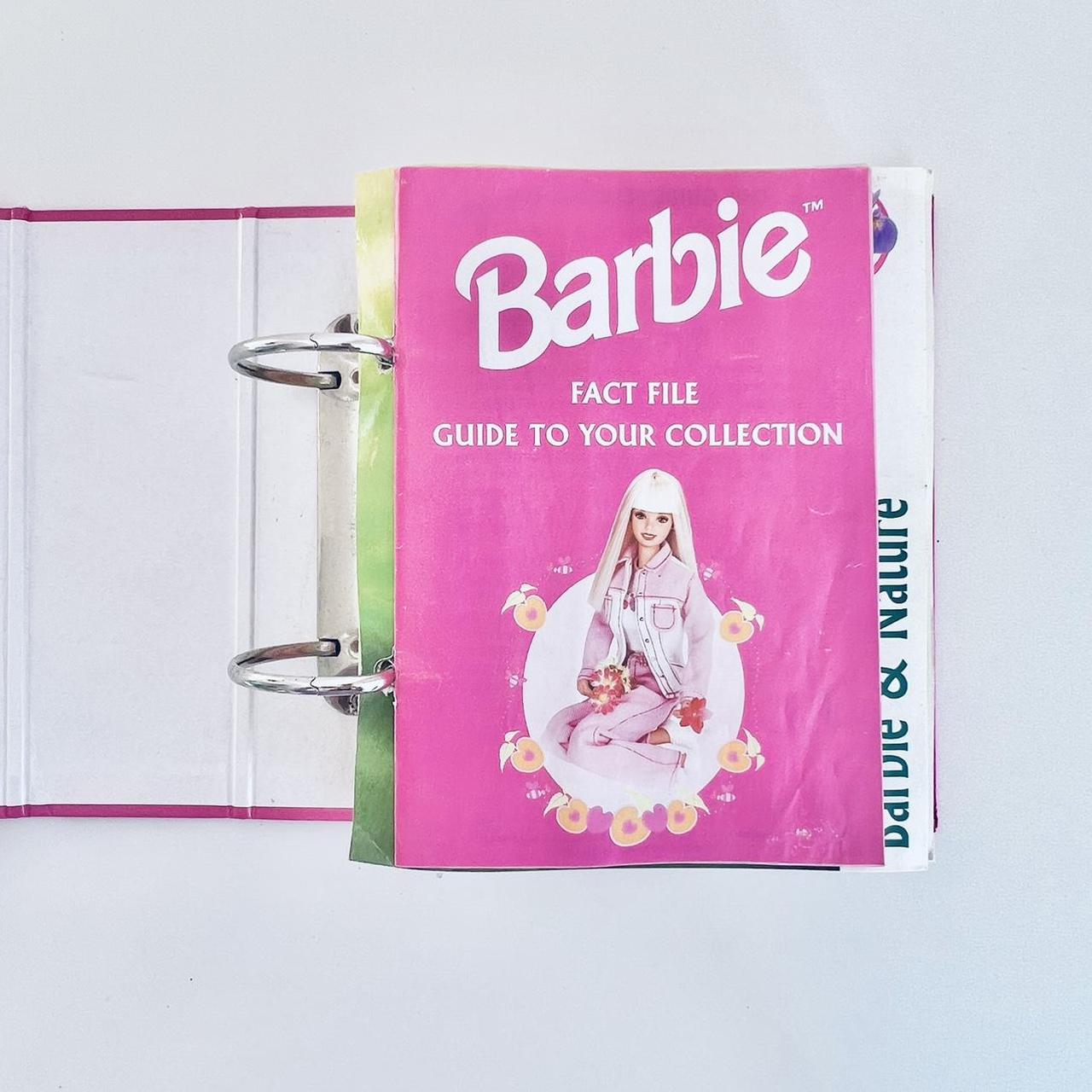 ⭐️ Vintage 90s Barbie Fact Files Complete Edition Depop 3185