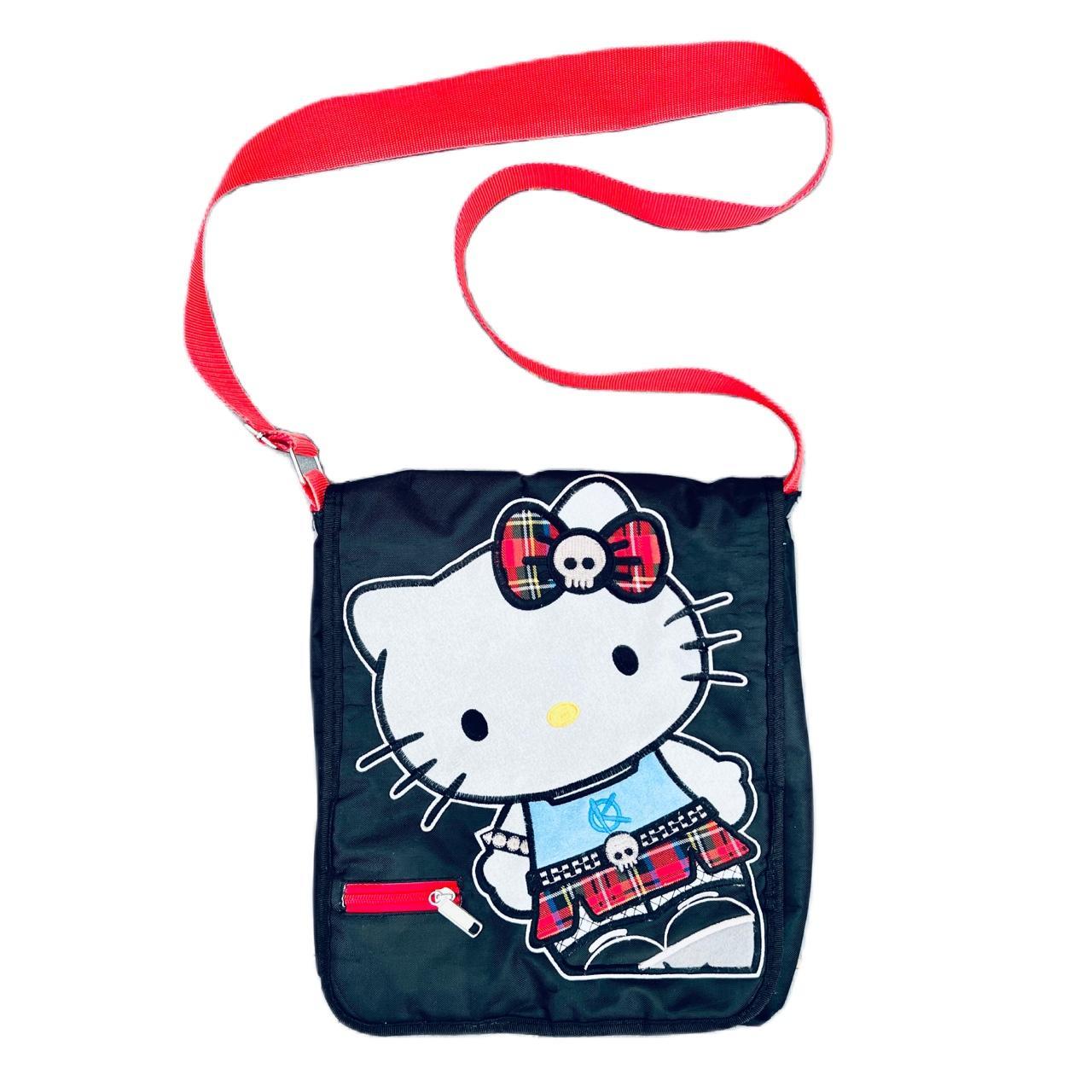 2000s HELLO KITTY Messenger Bag, Backpack, Book-bag, - Depop